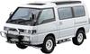 Aoshima Bunka Kyozai Серия Модель автомобиля Mitsubishi P35W Delica Star Wagon Пластиковая модель 1/24 № 27 '91 (Автомобиль)