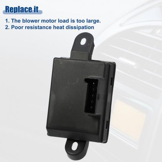 Vehicle HVAC Blower Motor Resistor Heater Single for Chevrolet Malibu