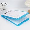 Professional Briefcase Organizer Plastic Storage Clipboard, Letter Size Slimcase Folder with Pen Holder, 200 Durable Paper Holder Sheet Capacity,