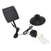 Solar Pendant Light Waterproof Pull Chain Switch Outdoor LED Pendant Lamp with Remote Control for