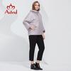 Astrid 2022, весенние женские парки больших размеров, стеганые пальто с капюшоном, женская куртка из норкового флиса с отстрочкой, верхняя одежда, стеганая AM-9403