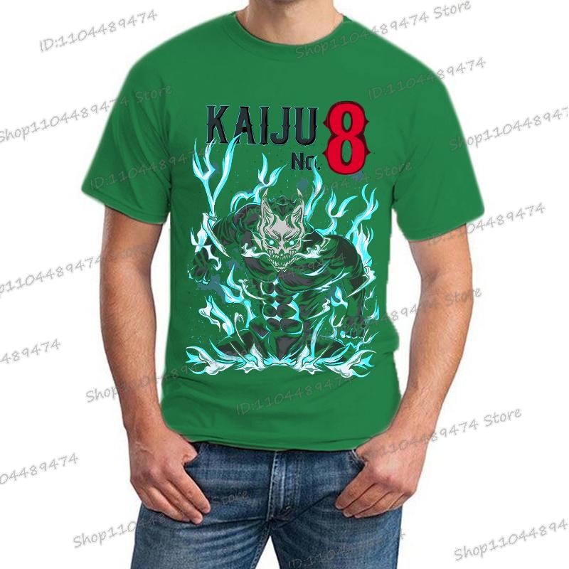 Футболка Kaiju No 8 Мужская Футболка Кафка Хибино Женская Смешная Манга Kaiju No 8 Подарок Уличная Одежда Графическая Футболка Японская Аниме Футболка