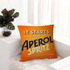 A-Aperol S-Spritz Pillow Cushion Cover Pillowcase Living Room Sofa Home Decor