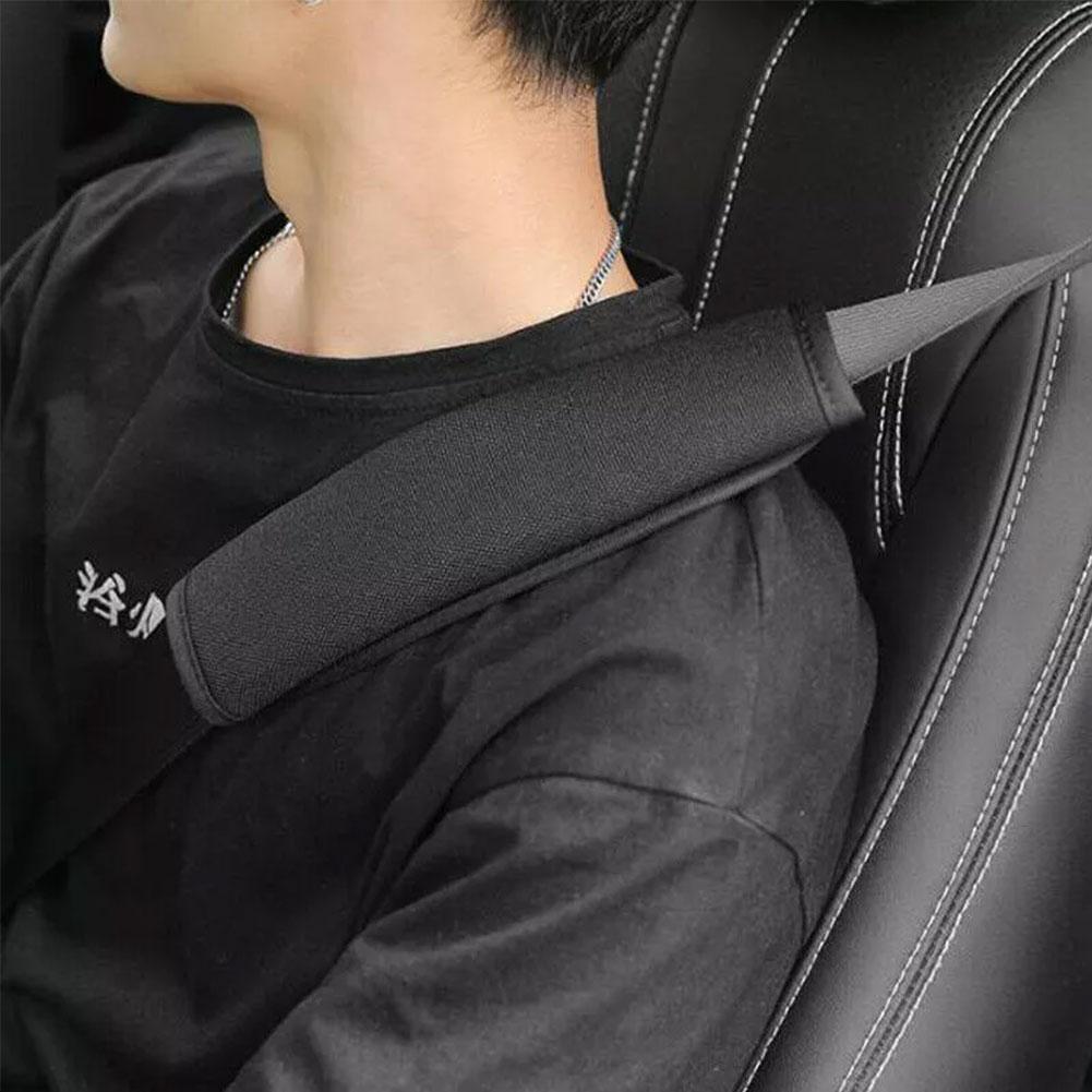 Seat Belt Cover Automotive Interior Adjustable Plush Seat Belt Cover Shoulder Pad Accesorios Para Auto Tools U3M2