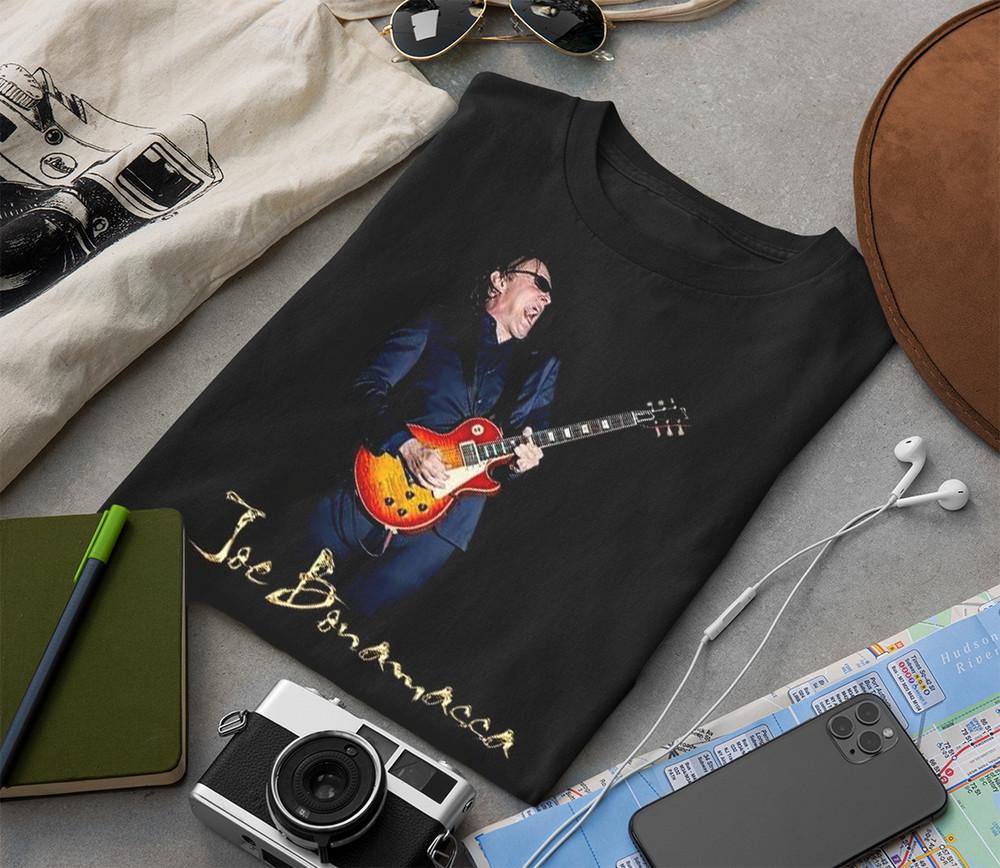 РАСПРОДАЖА Футболка Joe Bonamassa blues Черная Унисекс Хлопок Все Размеры S-5XL Унисекс Футболка