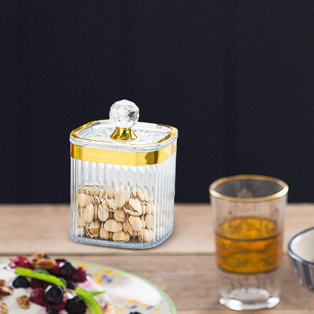 Airtight Storage Jar Coffee Nuts Canister with Lid Pantry Organization Food