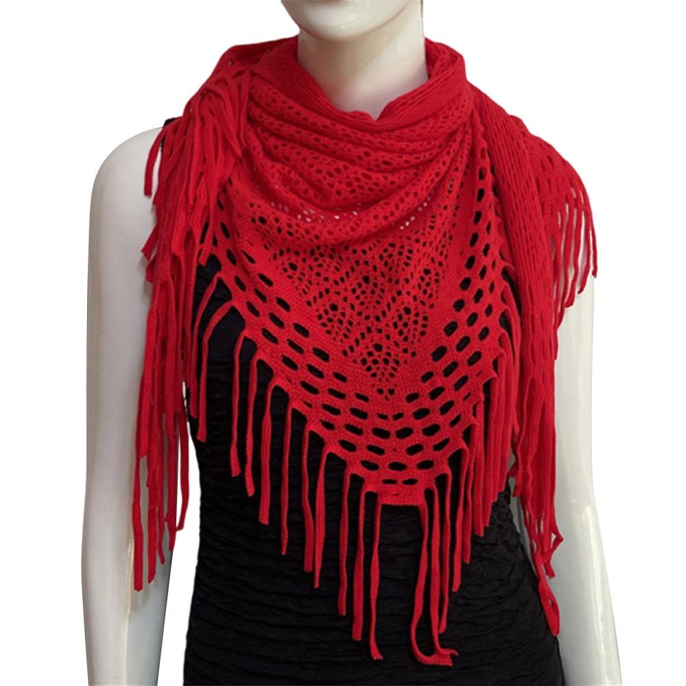 Windproof Thermal Neck Warmer Bib Temperament Cardigan Triangle Scarves Shawl Women Lady Girl