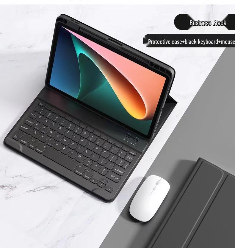 Huawei Honor Enjoy SE Tablet Case with Pen Slot & Bluetooth Keyboard for MatePad Pro 11/10.8