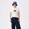 New Balance NB Спортивная Повседневная Футболка Унисекс Белая MT51500-SST