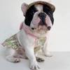 Dog Autumn Thin Dress, French Fight Skirt, Bear Teddy Bully Suspender Floral Skirt, Pet Strap Skirt