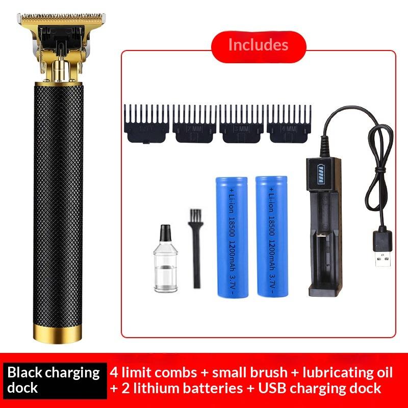 New multifunctional hair clipper electric clipper hair clipper hair clipper oil clipper shaving razor bald hair clipper rechargeable