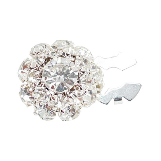 1/6 шт. Накладки на пуговицы, искусственный жемчуг, блестящие стразы, зажим для пуговиц в форме цветка с плоскогубцами, пресс-аксессуары для платья, костюма, смокинга