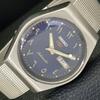 ВИНТАЖНЫЕ МУЖСКИЕ АВТОМАТИЧЕСКИЕ ЧАСЫ SEIKO 5 JAPAN 6309A С АРАБСКИМ СИНИМ ЦИФЕРБЛАТОМ a701373-5 R206a-a701373
