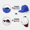 10Pcs Plastic Hat Display Hooks Self Adhesive Baseball Cap Storage Rack Baseball Caps Hangers  Door