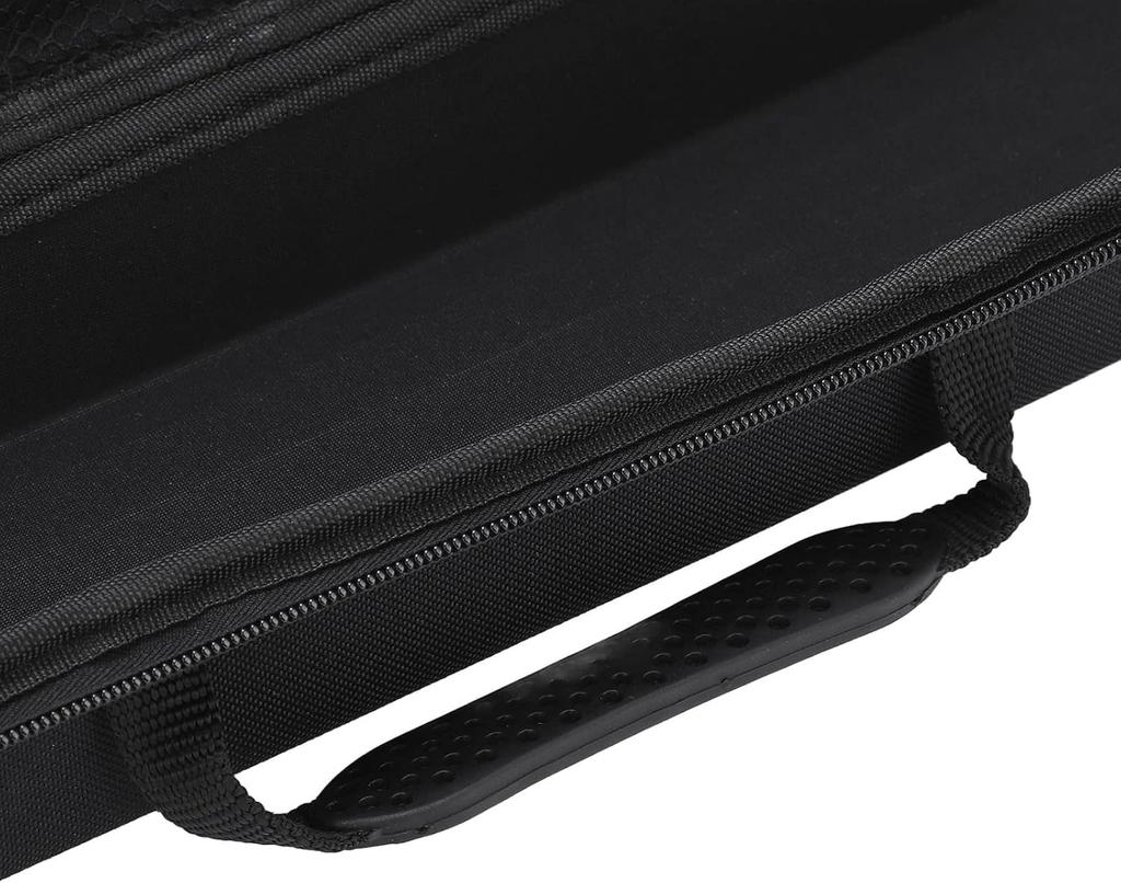 Чехол для удочек, Сумка для рыбалки, Сумка-держатель для удилищ, Сумка с жестким корпусом из EVA, Амортизирующая, Вмещает катушки и удочки, Внешний размер 54x11x6см, Внутренний размер