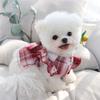 Soft Pet JK Skirt Breathable Cat Princess Dress Pet Outfits Dog Clothes  for Puppy Kittens
