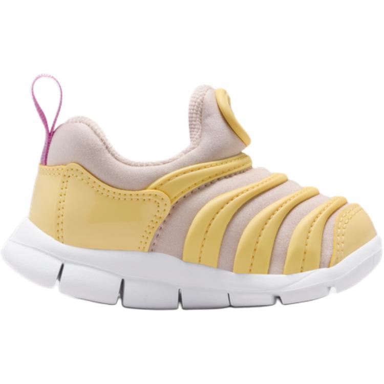 Nike Dynamo Free Low top Toddler Shoes Light Yellow Pink Infant And Toddler 343938-640