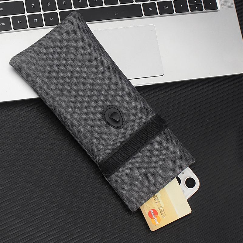 Сумка Фарадея для ключей от машины, смартфона, блокирующая RFID-сигнал, противоугонная, для бесключевого доступа, защитный чехол, защита конфиденциальности