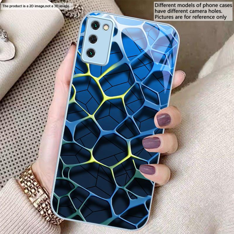 Абстрактное геометрическое искусство Для Samsung S26 S22 S8 9 10 S20 Ultra S21 Pro S22 Plus S23 FE S24 Ultra S25 Edge S24+ Стеклянный чехол для телефона
