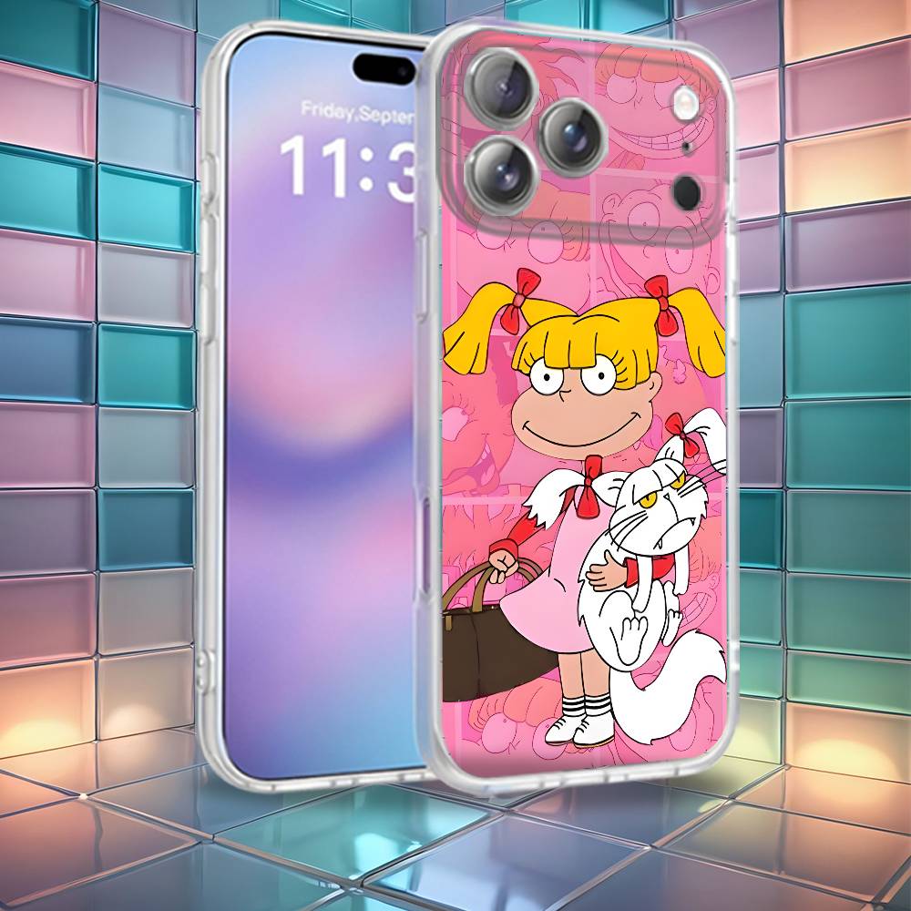 Мультяшный чехол для телефона R-Rugrat Чаки для iPhone 16,14,17,13,15,12,Air,Plus,Pro,Max,E,Mini Матовый для MagSafe Магнитный Беспроводной
