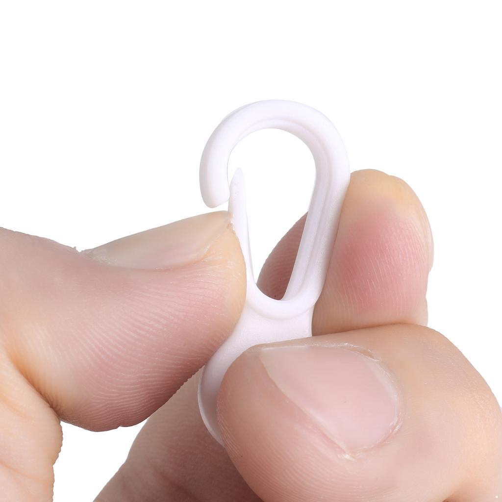 10/50/100 шт. нейлоновые пластиковые маленькие крючки для флагштока с прочными пряжками для рюкзака