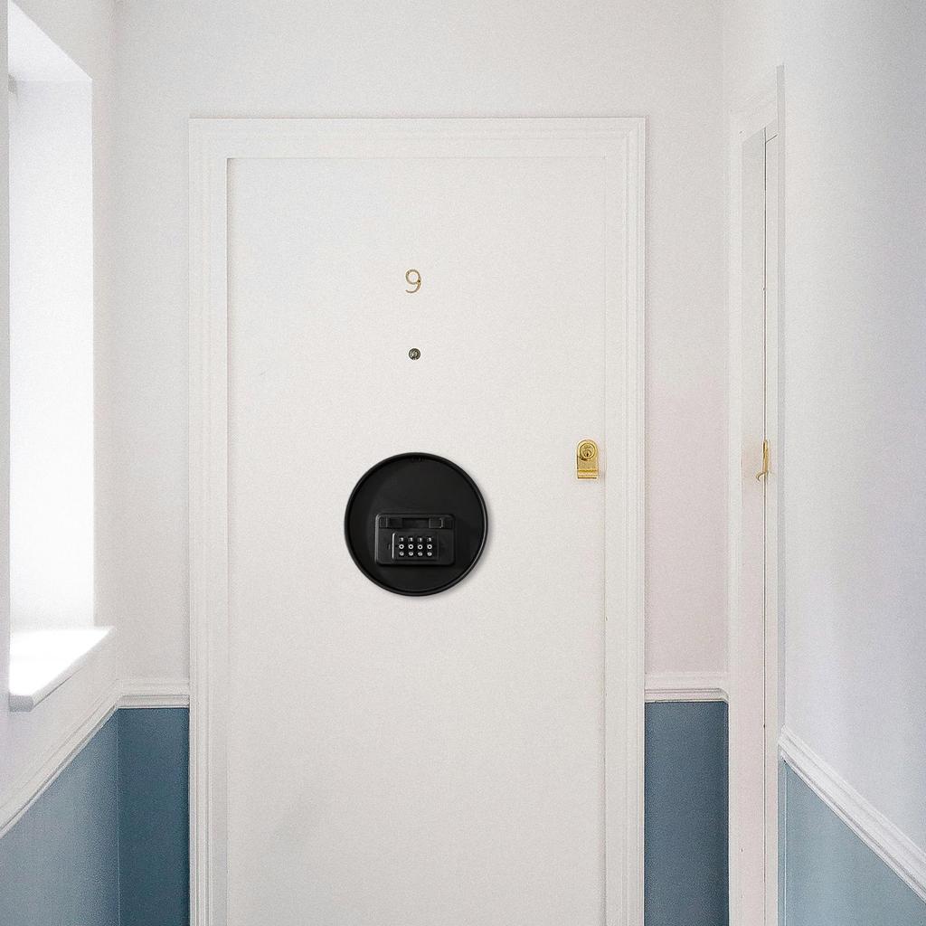 Кодовый замок, сейф для секретного хранения ключей и ценных вещей, тайное отделение, сейф для хранения