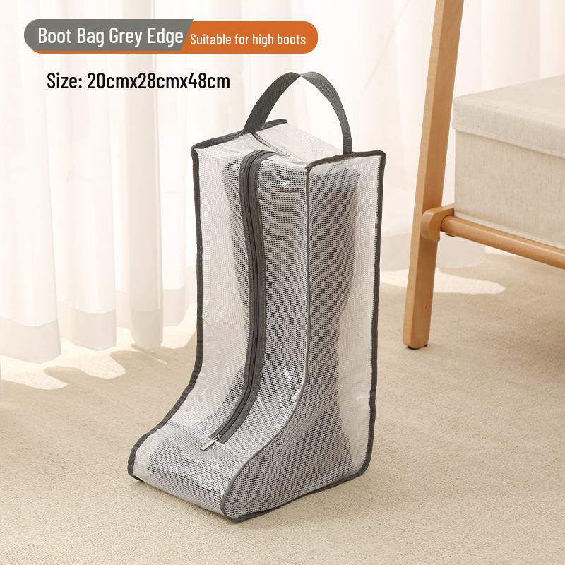 Waterproof Shoe Storage Bag for Home and Travel - Multi-functional Portable PVC Cover To Keep Boots Dust-Free