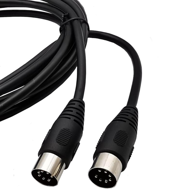 Кабель DIN 7pin Папа-Папа Кабель Din7Pin для Звука для Стереосистем и Контроллеров Соединительный Шнур DIN7PIN 1м/39.37 дюйма