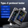 USB C Power Diagnostic Device Voltage Current Monitoring Tool Aluminum Digital Ammeter Voltmeter Portable Design