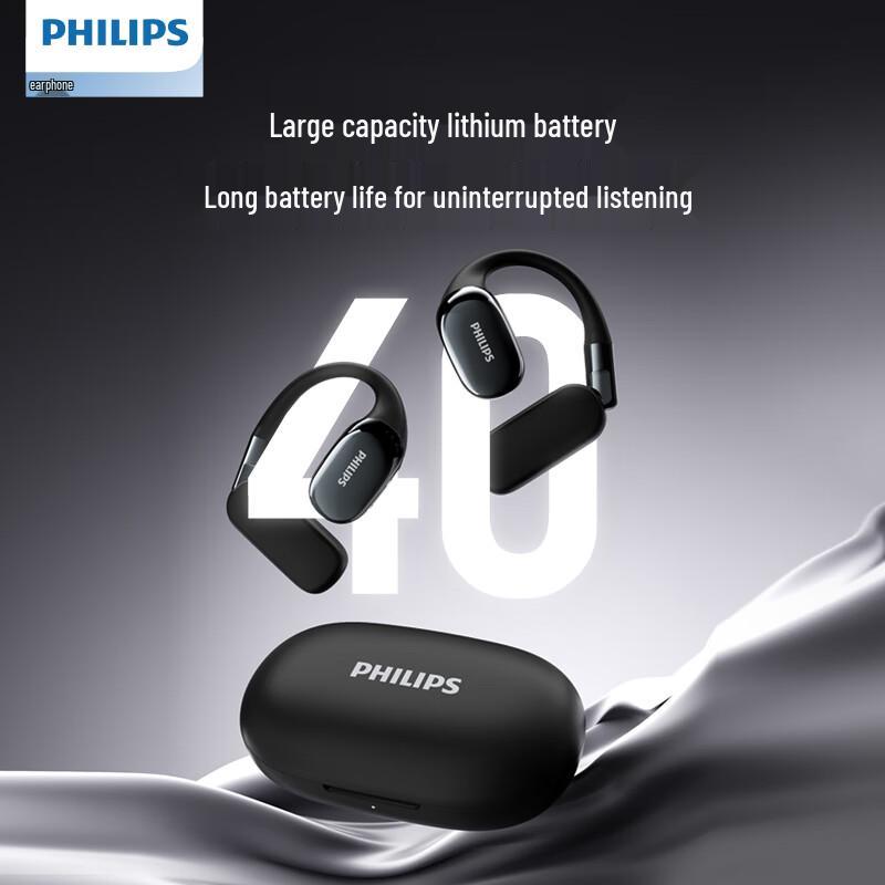 Philips TAT5739 Bone Conduction Ear Hook Sports Earbuds