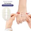 Transparent Self-Adhesive Elastic Bandage Patch with Zipper Lock Closure