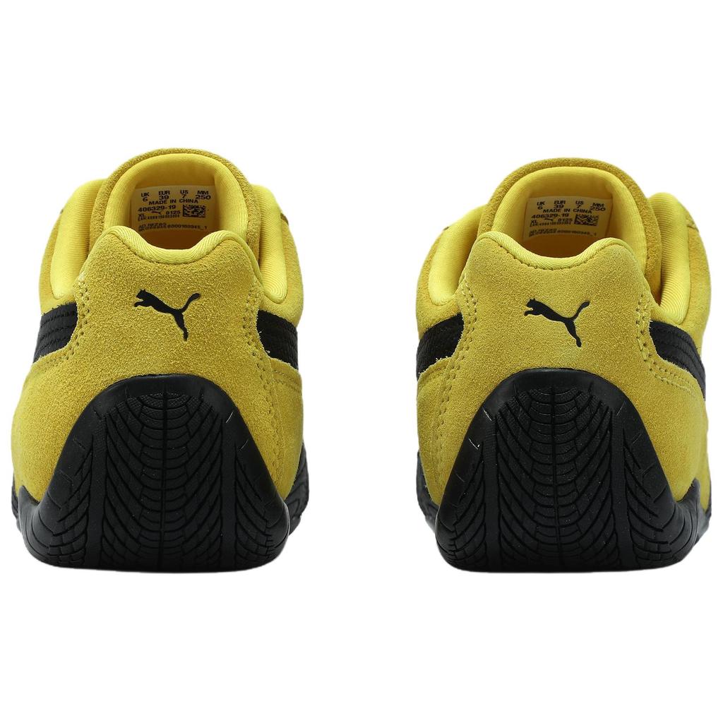 Puma Speedcat Series Comfortable Fashion Racing Shoes Unisex Sneakers Yellow Black 406329-19