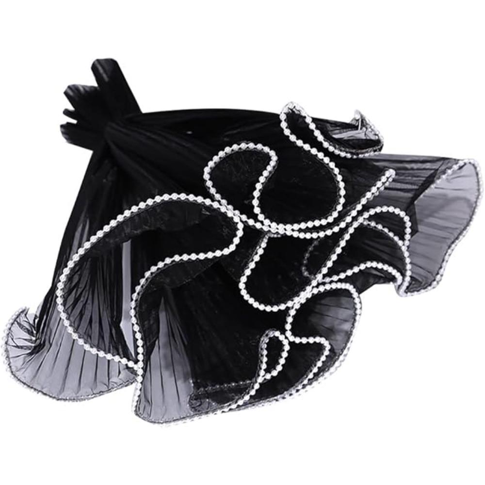 3 Pcs Pearl Edge Packaging Paper Flower Wrapping Mesh Yarn Bouquet Wrapping Yarn Gift Wrap Mesh Paper Florist Supplies