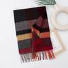 Women's Pure Wool Plaid Scarf/Shawl