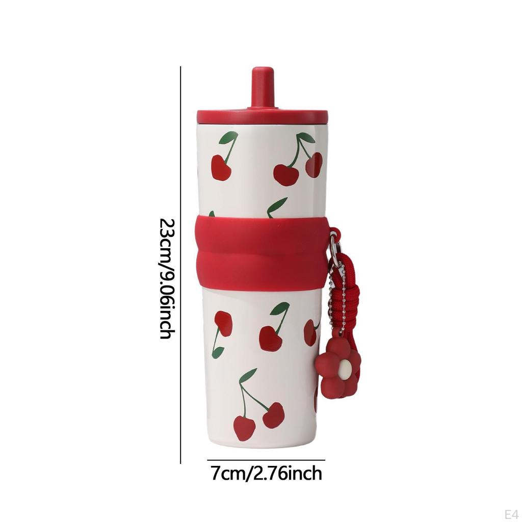 710ml Stainless Steel Insulated Tumbler for Women - Ideal Sports, Travel, Graduations, Picnics,