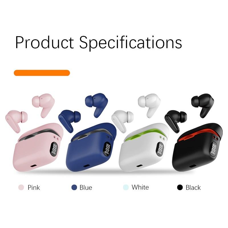 Bluetooth TWS Беспроводная гарнитура 5.3 Крутой цвет Hi-Fi Объемный звук Наушники-вкладыши Наушники Handfree Calling Вождение Bluetooth-наушники