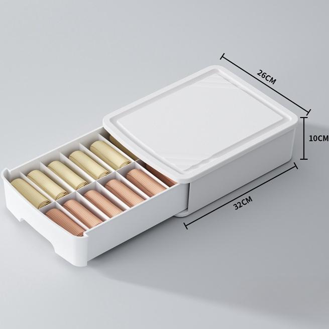 Складные ящики для хранения нижнего белья, ящики для одежды в стиле шкафа, сетки 16/12, носки, трусы, органайзер для одежды, ящик для хранения домашних мелочей