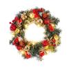 Front Door Wreath Outdoor Indoor Artificial Green Leaves Home Decoration