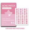 Пластырь от прыщей и угрей Водонепроницаемый инструмент для удаления прыщей и угрей Маска для лица Уход за кожей Скрытый прыщ