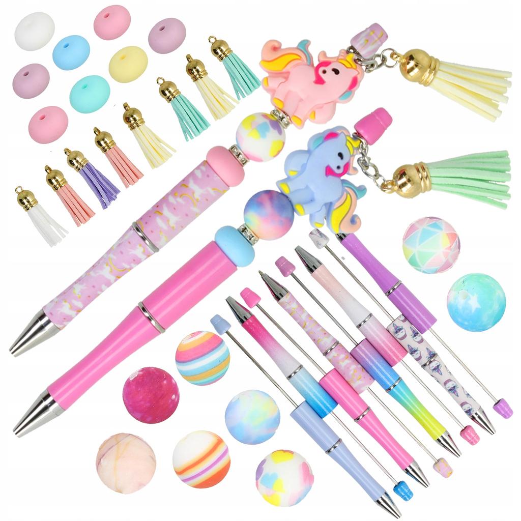 [PACZA] Creative pen 8 pens with beads set of 56 pieces Z3482