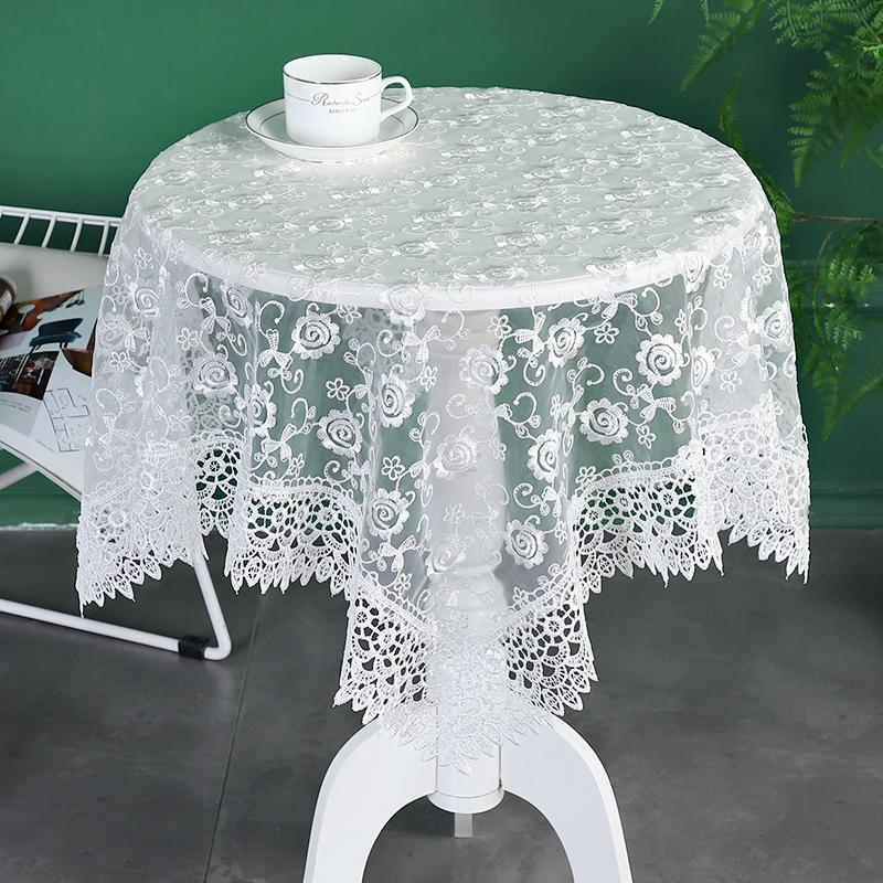 Скатерть из розового золота, украшение для обеденного стола, европейские скатерти, элегантная скатерть для стола, кружевные скатерти с кофейной вышивкой