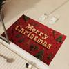 Christmas Bathroom Absorbent Floor Mats Anti Slip Carpets Christmas Decorative Rug Door Mats