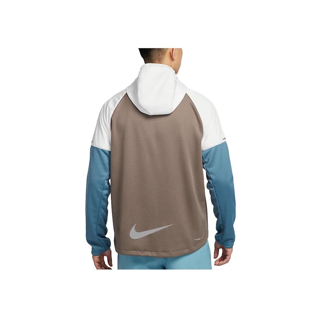 Nike FW25 Беговая серия Модный Минималистичный Удобный Жакет с длинным рукавом Мужские Куртки Белый Синий Хаки HV8222121