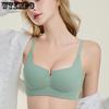 Gather Underwear Women's Top Support Thin Breathable Bra Push Up Bra