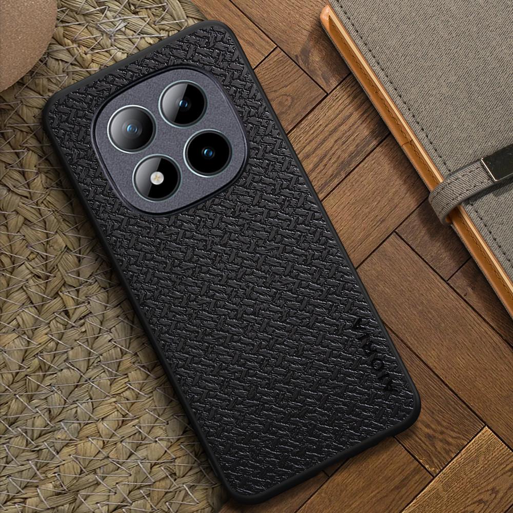 Чехол для Xiaomi Redmi Note 15 Pro Plus Кожаный чехол для телефона Luxxury coque для Redmi Note 15 Pro+ чехол