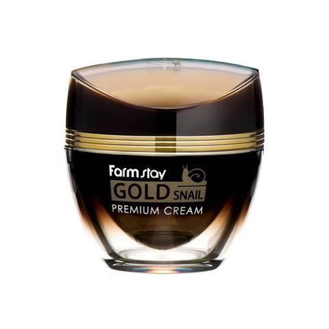 Farmstay Gold Snail Krem Do Twarzy Ze Śluzem Ślimaka I Złotem 50Ml