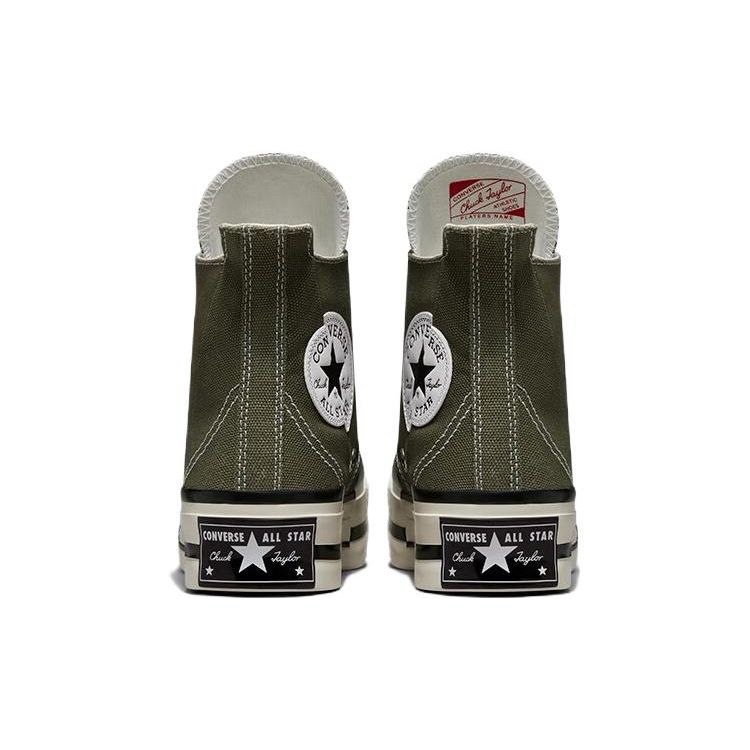 Converse Кроссовки унисекс Chuck 70 Plus High Utility Egret Зеленый Черный A01362C