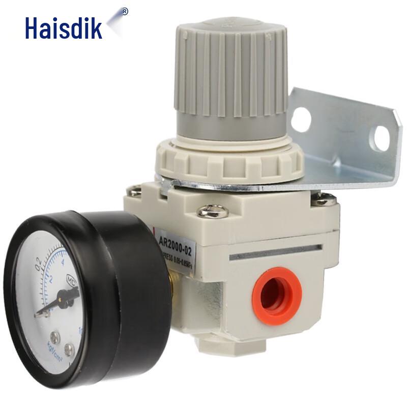 HSDIC SMC Type Pneumatic Pressure Regulator CN plug (adapter included)