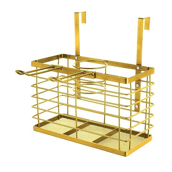 Держатель-органайзер для фена с регулируемой высотой 3-в-1, настенное крепление, для хранения фена, утюжков для выпрямления волос, щипцов для завивки на дверце шкафа