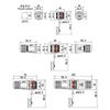 M25 RJ45 CAT6A Экранированный Сетевой Разъем Водонепроницаемый CAT6 Гигабитный Экранированный Авиационный Штекер 8-контактный Позолоченный IP68 Панельный Разъем